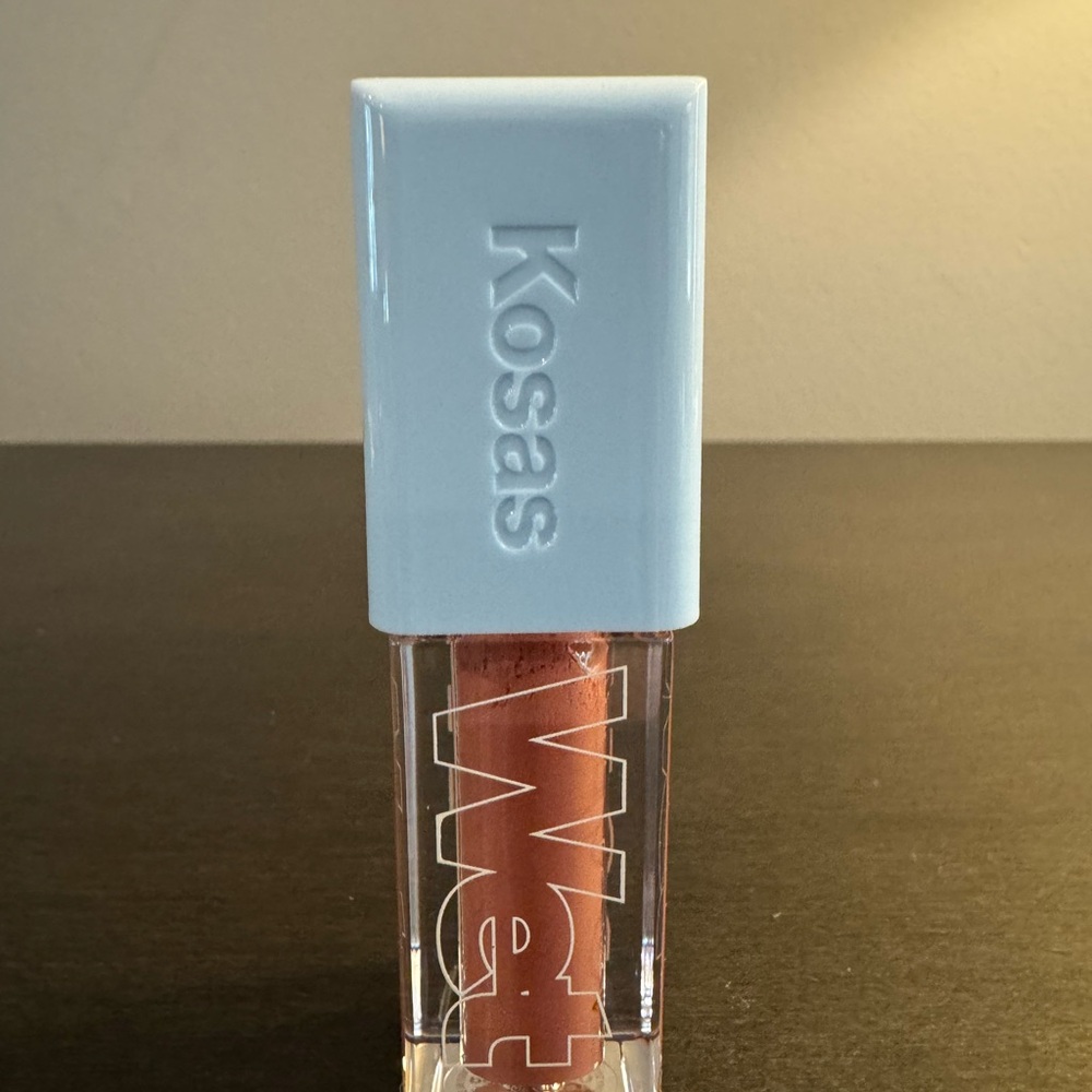 Kosas Wet Lip Oil Plumping Peptide Lip Treatment Gloss Unbuttoned Full Size
